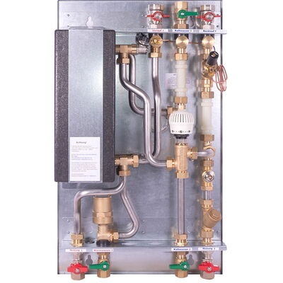 Boiler replacement station BA-HTA, CW at top