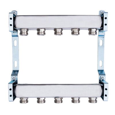 Radiator manifold VA-HK with Eurocone nipples