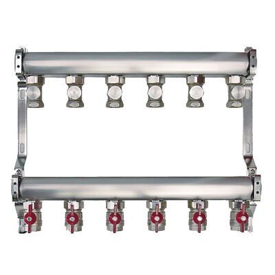Industrial manifold IN-KR with regulating fittings