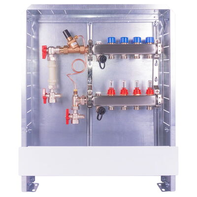 Vormontierte Verteilerstationen TT-WMZs ¾" DI Unterputz