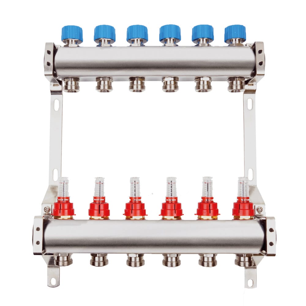 Floor heating manifold L-FBif for larger applications