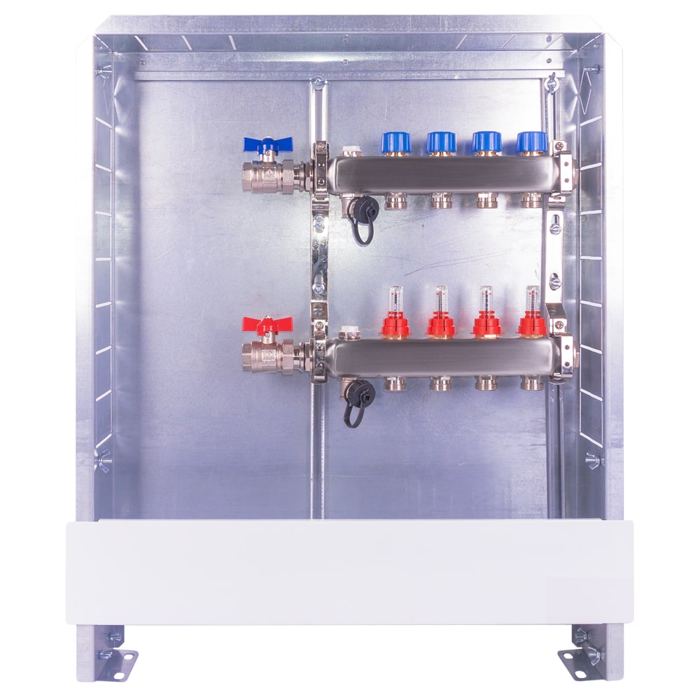 Vormontierte Verteilerstationen TT-AGEw ¾" Unterputz