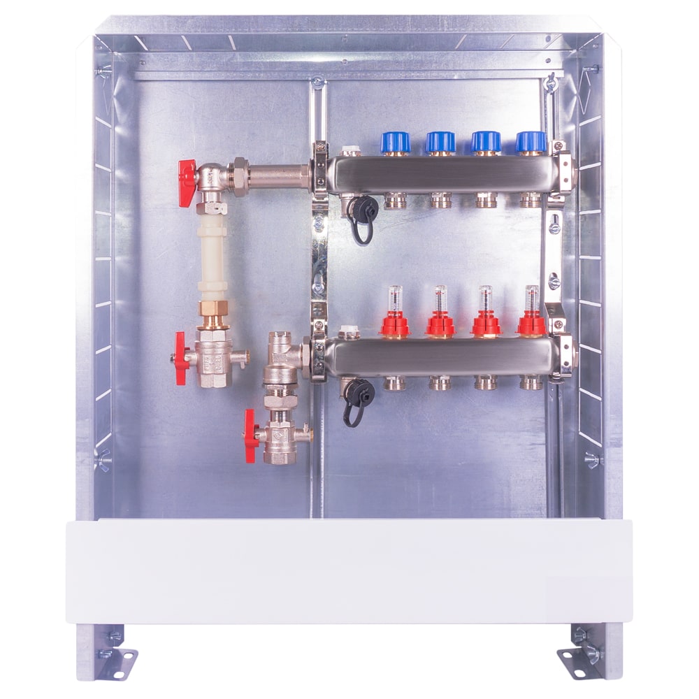 Pre-assembled manifold station TT-WMZs 1" 110 flush-mounted